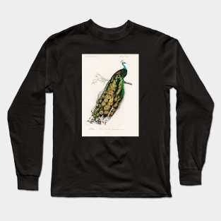 Indian peafowl (Pavo Cristatus) Long Sleeve T-Shirt